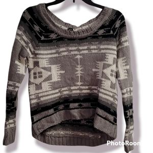 Roxy Aztec Print Sweater